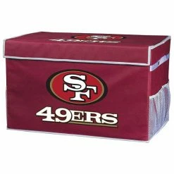 Franklin Sports San Francisco 49ers Large Collapsible Footlocker Storage Bin