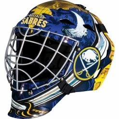 Franklin Sports Youth Buffalo Sabres GFM 1500 Street Hockey Goalie Face Mask