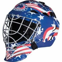 Franklin Sports Youth Columbus Blue Jackets GFM 1500 Street Hockey Goalie Face Mask