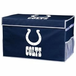 Franklin Sports Indianapolis Colts Large Collapsible Footlocker Storage Bin