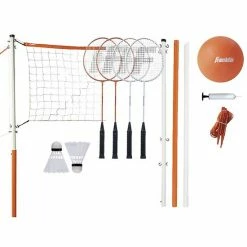 Franklin Sports Starter Badminton & Volleyball Set