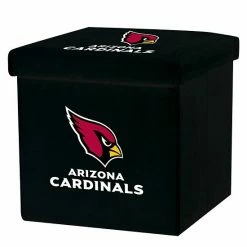 Franklin Sports Arizona Cardinals Storage Ottoman With Detachable Lid