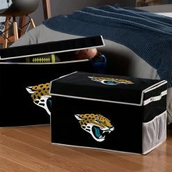 Franklin Sports Jacksonville Jaguars Large Collapsible Footlocker Storage Bin 7 Franklin Sports Jacksonville Jaguars Large Collapsible Footlocker Storage Bin -Franklin Sports shop unnamed file 1182