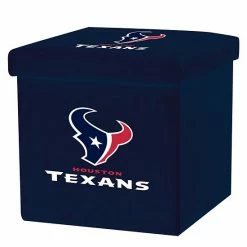 Franklin Sports Houston Texans Storage Ottoman With Detachable Lid