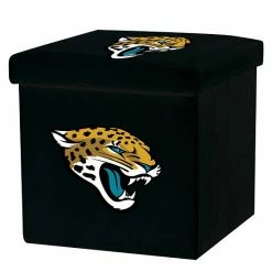 Franklin Sports Jacksonville Jaguars Storage Ottoman With Detachable Lid