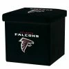 Franklin Sports Atlanta Falcons Storage Ottoman With Detachable Lid
