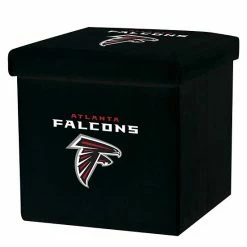 Franklin Sports Atlanta Falcons Storage Ottoman With Detachable Lid