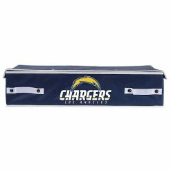 Franklin Sports Los Angeles Chargers Large Under-the-Bed Storage Bin