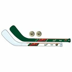 Franklin Sports Minnesota Wild Mini Hockey Player Set
