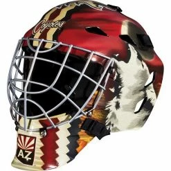 Franklin Sports Youth Arizona Coyotes GFM 1500 Street Hockey Goalie Face Mask