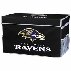 Franklin Sports Baltimore Ravens Large Collapsible Footlocker Storage Bin