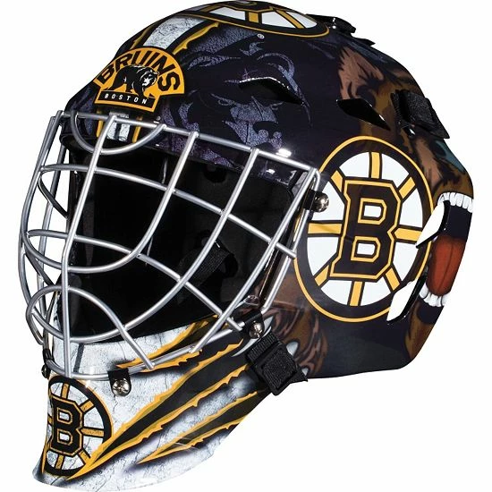 Franklin Sports Youth Boston Bruins GFM 1500 Street Hockey Goalie Face Mask