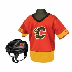 Franklin Sports NHL Calgary Flames Uniform Set - Kids