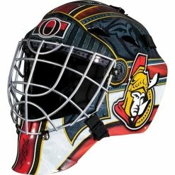 Franklin Sports Youth Ottawa Senators GFM 1500 Street Hockey Goalie Face Mask