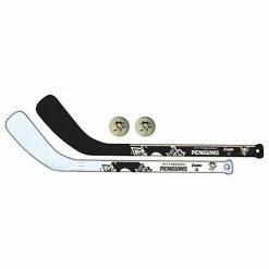 Franklin Sports Pittsburgh Penguins Mini Hockey Player Set