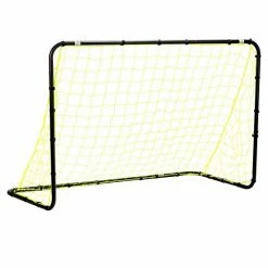 Franklin Sports 4-ft X 6-ft Black Powder Coated Steel Non-Folding Soccer Goal