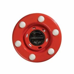 Franklin Sports NHL Pro Commander Street Hockey Puck Red