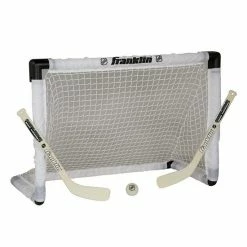 Franklin Sports NHL Mini Hockey Light-Up Goal Set