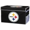 Franklin Sports Pittsburgh Steelers Large Collapsible Footlocker Storage Bin