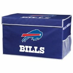 Franklin Sports Buffalo Bills Large Collapsible Footlocker Storage Bin