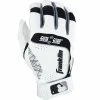 Franklin Sports Shok-Sorb Neo Batting Gloves - Adult White Black