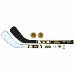Franklin Sports Boston Bruins Mini Hockey Player Set