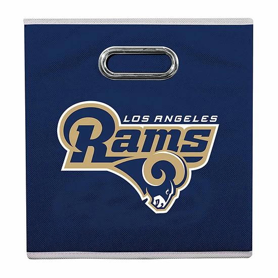 Franklin Sports Los Angeles Rams Collapsible Storage Bin - Image 4