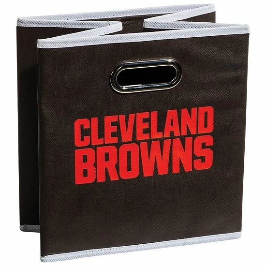Franklin Sports Cleveland Browns Collapsible Storage Bin - Image 2