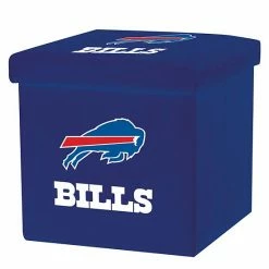 Franklin Sports Buffalo Bills Storage Ottoman With Detachable Lid