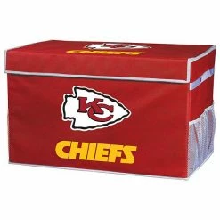 Franklin Sports Kansas City Chiefs Large Collapsible Footlocker Storage Bin