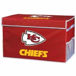 Franklin Sports Kansas City Chiefs Small Collapsible Footlocker Storage Bin