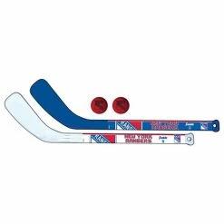 Franklin Sports New York Rangers Mini Hockey Player Set
