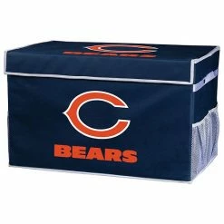 Franklin Sports Chicago Bears Large Collapsible Footlocker Storage Bin
