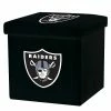 Franklin Sports Oakland Raiders Storage Ottoman With Detachable Lid