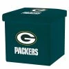 Franklin Sports Green Bay Packers Storage Ottoman With Detachable Lid